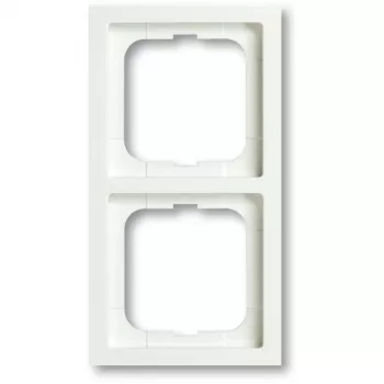 Dangtelis jungiklio plokštei Busch-Jaeger 1722-884K baltas termoplastikas 80×151 mm bevaržtis