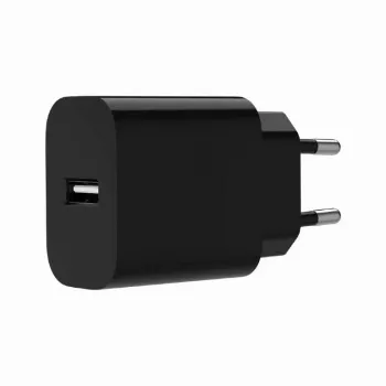 USB įkroviklis universalus 2.4A / juodas TA-UC-1A12-01-BK GEMBIRD