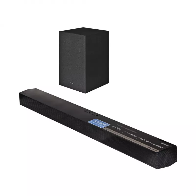 Samsung HW-B650F 3.1 kanalo, 370W, Q-Symphony, garso juosta su belaidžiu žemųjų dažnių garsiakalbiu, DTS Virtual:X