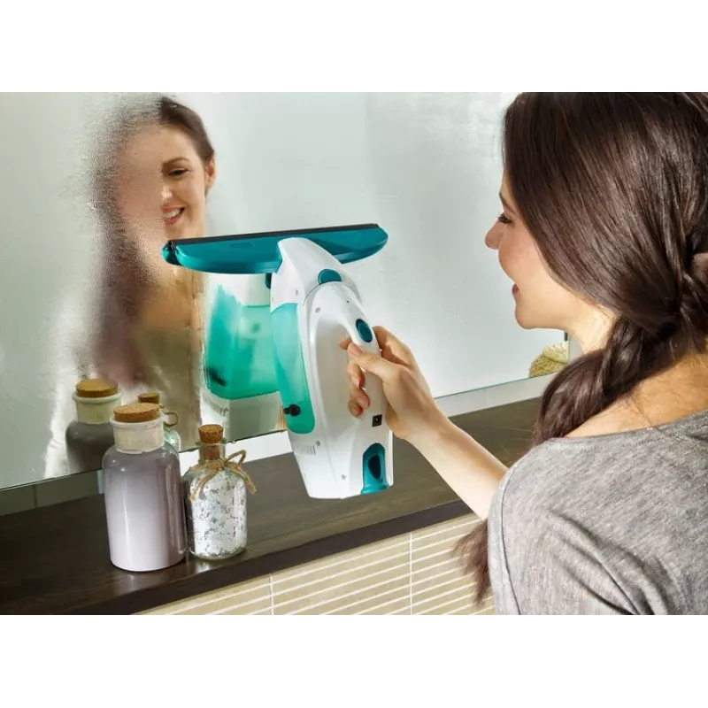 Leifheit langų siurblys Dry&Clean su rankena ir šluostės šepetėliu 51003