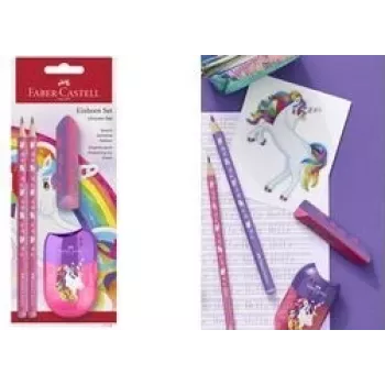 Rašymo rinkinys Faber-Castell Unicorn Pink 111518