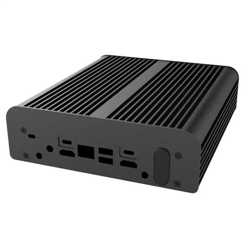Kompiuterio korpusas Akasa Newton RC Compact fanless ASUS NUC 14 Pro, Mini ITX, juodas