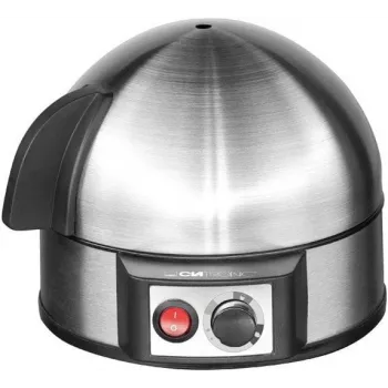 Clatronic EK 3321 kiaušinių virimo aparatas 7 kiaušiniams 400 W Juodas, Nerūdijantis plienas