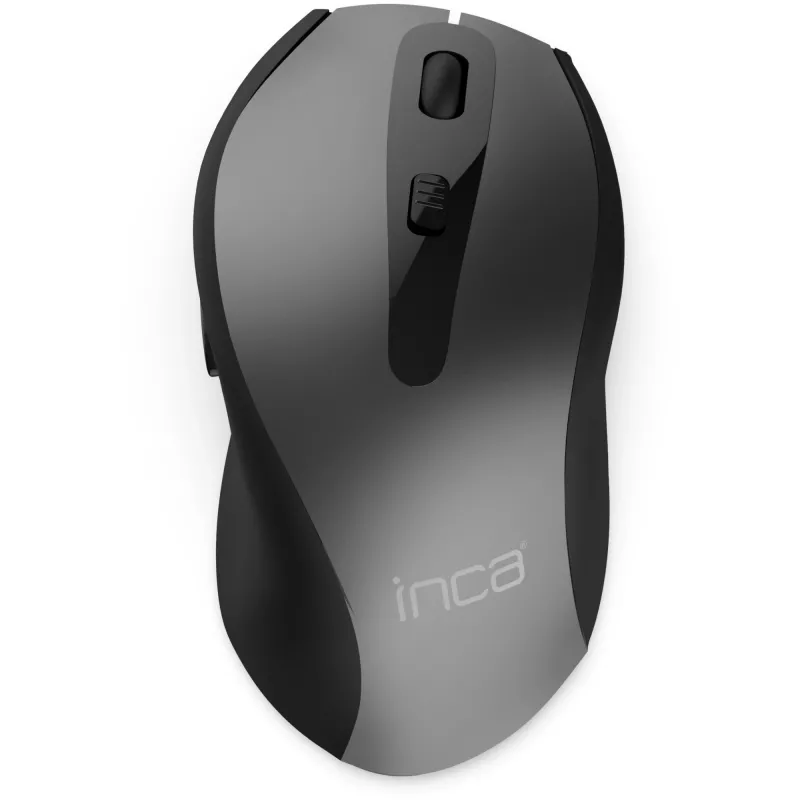 Cian Technology GmbH INCA Mouse IWM-505 ergonominė belaidė pelė su lazeriniu jutikliu, 1600 DPI, juoda