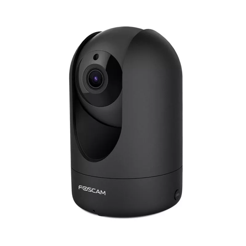 IP vaizdo stebėjimo kamera Foscam R4M-B, 4 MP (2560×1440), 112° objektyvas, 4 mm, WDR, Wi‑Fi ir Ethernet, vidaus kubas, naktinis matymas 10 m