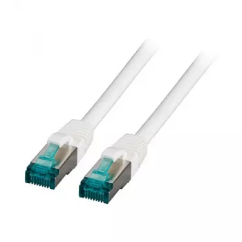 EFB-Elektronik RJ45 jungiamasis laidas Cat.6A S/FTP LSZH Baltas 0,25m (MK6001.0,25W)