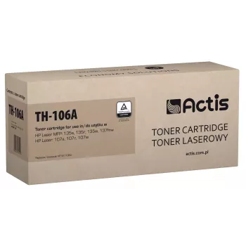 Actis TH-106A toner (pakeitimas HP 106A W1106A; standartinis; 6000 puslapių; juoda)