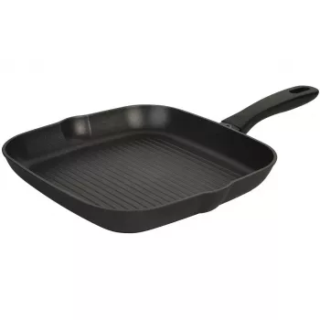 Grilių keptuvė BALLARINI 75002-924-0 kvadratinė juoda 28 cm