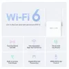 Mercusys ME60X Wi-Fi 6 AX1500 dviejų juostų signalo kartotuvas
