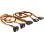 Vidinis maitinimo kabelis DeLOCK 60154 0.3 m 4 x SATA 15-pin