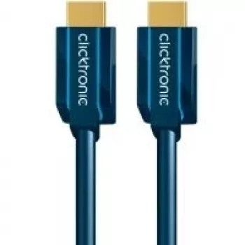 ClickTronic 2m High Speed HDMI laidas mėlynas (70303)