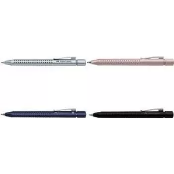 Tušinukas Faber‑Castell 144162 — užsegamas su spaustuku, mėlynas rašalas, rožinis korpusas, Extra Bold antgalis, 1 vnt.
