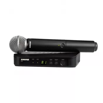 BLX24E/SM58-H8E - Belaidis mikrofonų rinkinys su SM58 mikrofonu (518-542 MHz)
