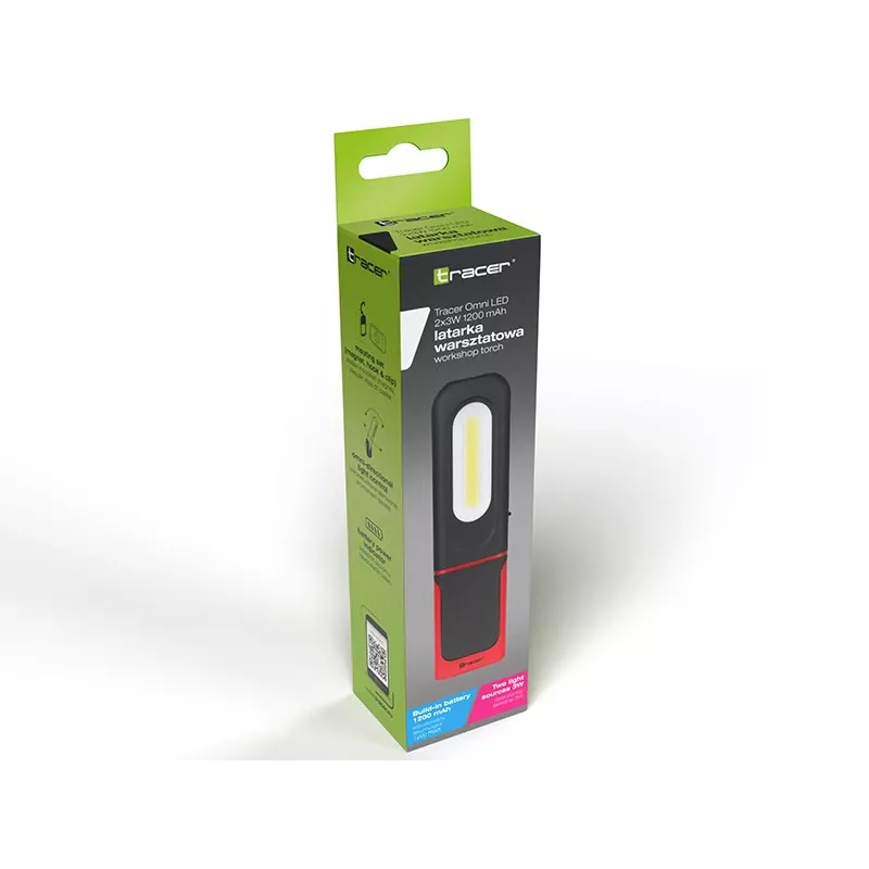Dirbtuvinis žibintuvėlis OMNI LED 2x3W 1200mAh