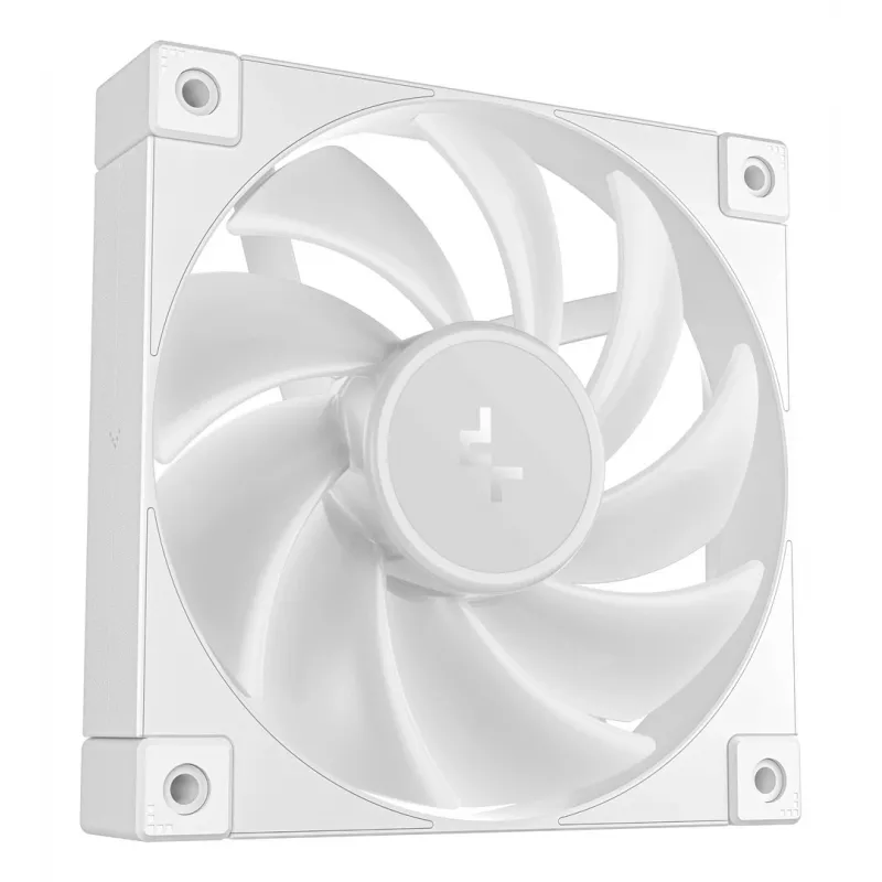 Ventiliatorių rinkinys DeepCool FD12 ARGB WH-3 in 1 12 cm baltas 3 vnt. Maksimalus oro slėgis 2.56 mmH2O
