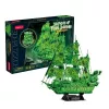 3D dėlionės modelis „Skrajojantis olandas“ šviečiantis tamsoje, CubicFun 306-T4041H