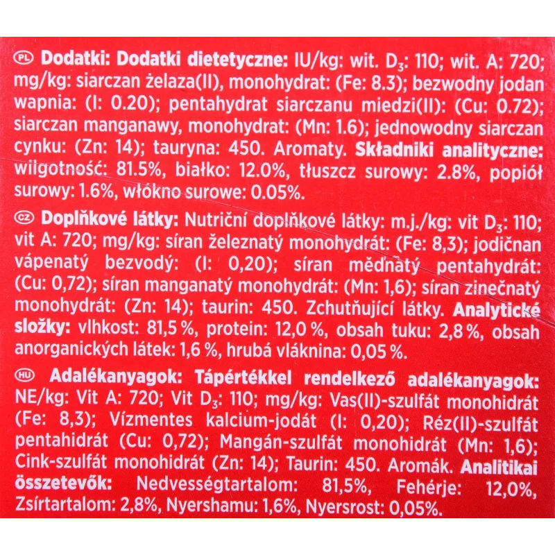 GOURMET Mon Petit Poultry Mix - šlapias kačių ėdalas - 6 x 50 g