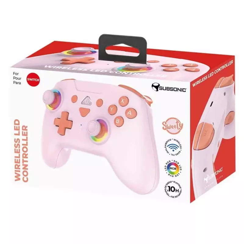 Subsonic Wireless Led Controller Sweety Pink, skirta Switch