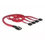 Delock SATA/SAS kabelis - 4 kelių - SATA (M) į 36 PIN 4iMini MultiLane (M) - 50 cm (83057)