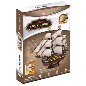 3D dėlionė CubicFun HMS Victory