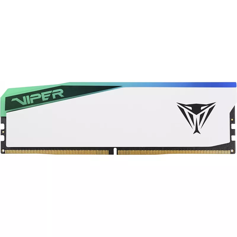 Patriot Viper Elite 5 RGB 48 GB (2x 24 GB) DDR5-6000 MHz atminties rinkinys, baltas, PVER548G60C42KW
