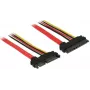 SATA III prailginimo kabelis DeLOCK 83802 0,1 m įvairiaspalvis