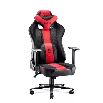 Diablo X-PLAYER 2.0 normalus žaidimų fotelis Crimson antracitas