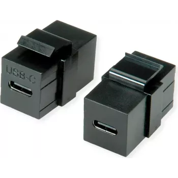 VALUE USB Type C Keystone modulis, juodas (25.99.8210)
