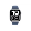 Apple Watch S10 Aluminium Cellular 42mm sidabrinis (Sport apyrankė denim) S/M