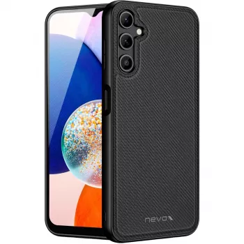 StyleShell NYLO, Telefono Dėklas Juodas, Samsung Galaxy A15 5G / A15 4G