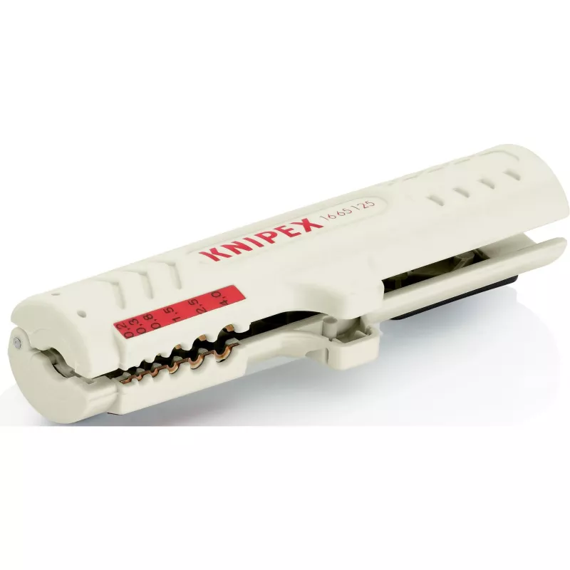 Knipex 16 65 125 SB kabelių nuėmiklis, pilkas