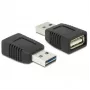 USB adapteris DeLOCK EASY-USB juodas 65965