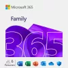 Microsoft 365 Family – prenumeratos licencija 1 metams iki 6 vartotojų ESD