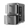 Ninja SL400EU dvisluoksnis oro gruzdintuvas Double 9.5 L 2470 W Juoda, Pilka