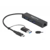 USB dokas DeLOCK 64149 su metaliniu korpusu