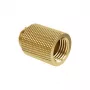 G1/4 colio tiesinis prailginimas MF 20 mm - auksinis (Barrow TNYZ-G20 GO)