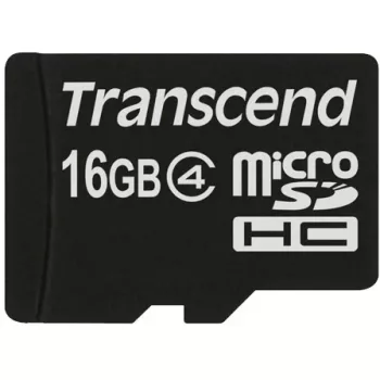 Transcend 16GB microSDHC Class 4 atminties kortelė (TS16GUSDC4)
