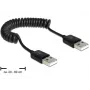 USB laidas DeLOCK 83239 USB 2.0 0,6 m juodas