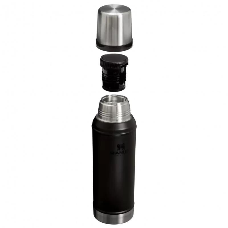 Termosas STANLEY Legendary Classic 0,94 L, juodas, dvigubos sienelės vakuuminė izoliacija