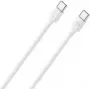 USB kabelis RealPower 404307 USB 2.0 2m USB C baltas