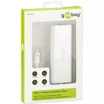 Wentronic goobay USB-C Docking Station (76788) - 10Mb LAN