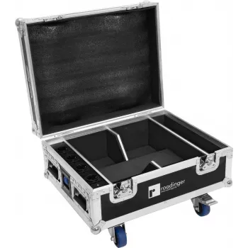 Flightcase Roadinger 31005127 4× AKKU IP UP-4 QuickDMX su įkrovimo funkcija