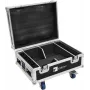 Flightcase Roadinger 31005127 4× AKKU IP UP-4 QuickDMX su įkrovimo funkcija