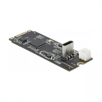 Konverteris M.2 Key B+M (vyriškas) į USB Type-C (moterišką), DeLOCK, 63174