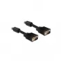 VGA kabelis DeLOCK 15 m VGA (D-Sub) juodas