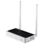 Stalinis maršrutizatorius TOTOLINK N300RT – vienos juostos 2.4 GHz Wi‑Fi 4, 300 Mbps, 5x RJ-45 Fast Ethernet prievadai, 2 išorinės 5 dBi antenos