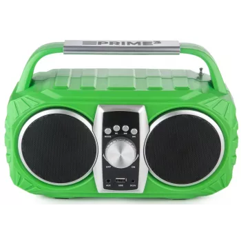 Radijo laikrodis PRIME3 NEON APR71GR – žadintuvas su FM radiju ir LED ekranu