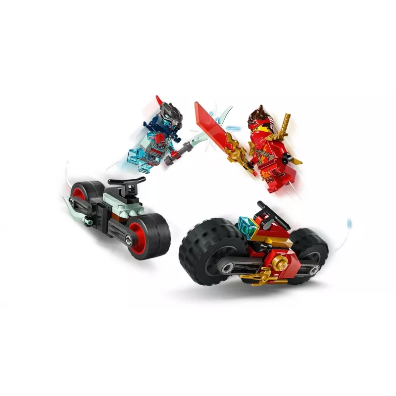 LEGO konstruktorius NINJAGO 71838 Kai motociklo greičio lenktynės — 79 dalių, 2 minifigūrėlės, amžius 6+, matmenys 40×30×90 mm