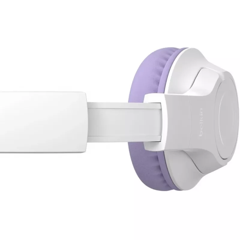 Ausinės belaidės Belkin SOUNDFORM INSPIRE vaikiškos, alyvinės/baltos