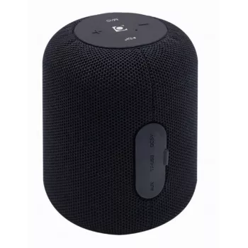Monopultinis nešiojamas garsiakalbis Gembird SPK-BT-15-BK — 5 W RMS, Bluetooth, MicroSD, 1200 mAh, juodas